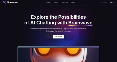 Brainwave — UI & Landing Design